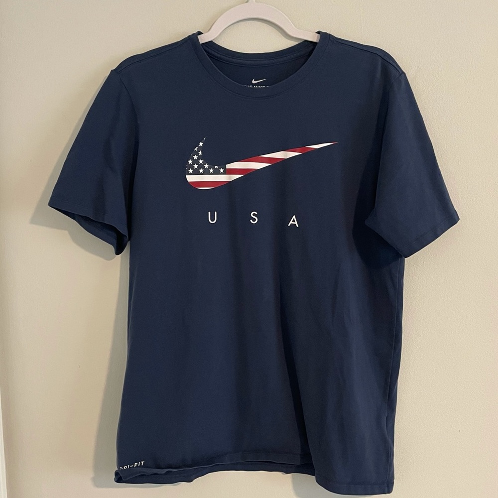 Nike USA American Flag Shirt